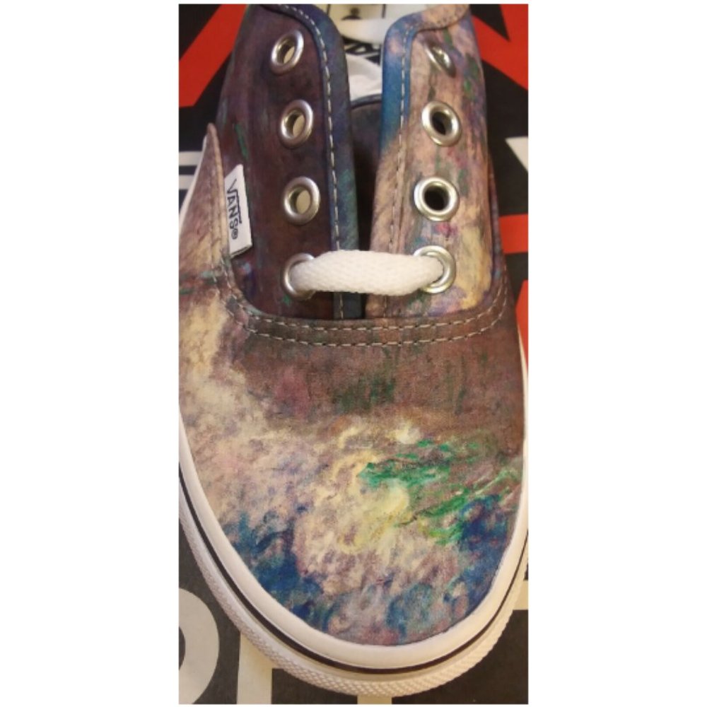 Vans Authentic MoMA Claude Monet Water Lilies Men's 4/Women's 5.5 VN0A2Z5I18H - Picture 11 of 12